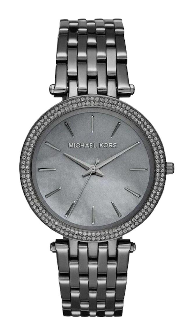 Michael Kors MK3433 38 mm Gri Çelik Kordon Analog Kadın Kol Saati