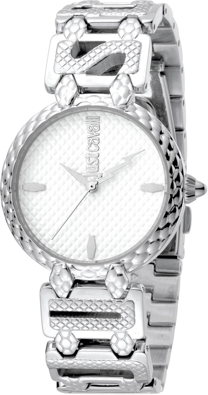 Just Cavalli JC1L056M0015 34 mm Gri Çelik Kordon Analog Kadın Kol Saati