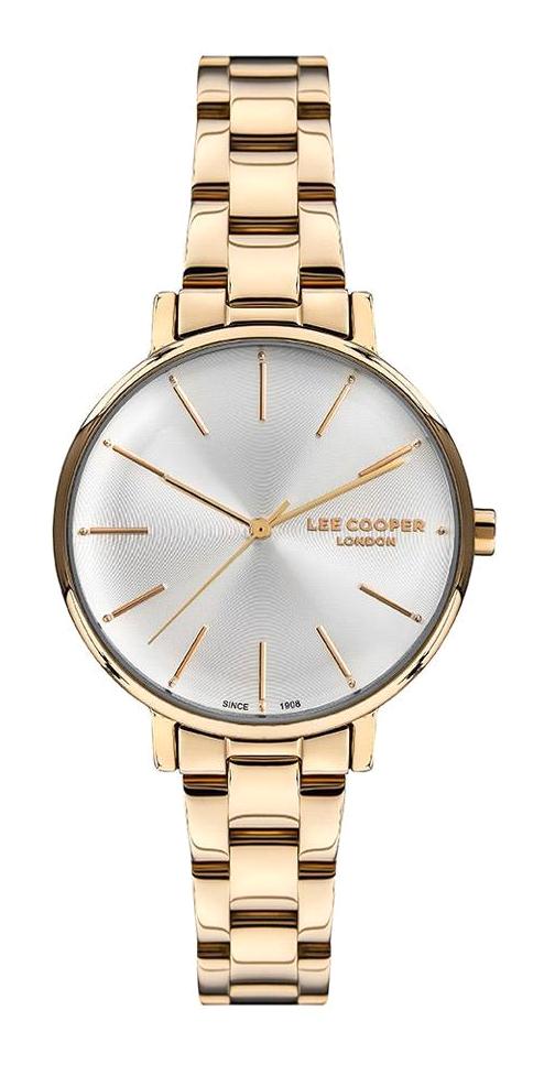 Lee Cooper LC07250.130 40 mm Altın Metal Kordon Analog Kadın Kol Saati