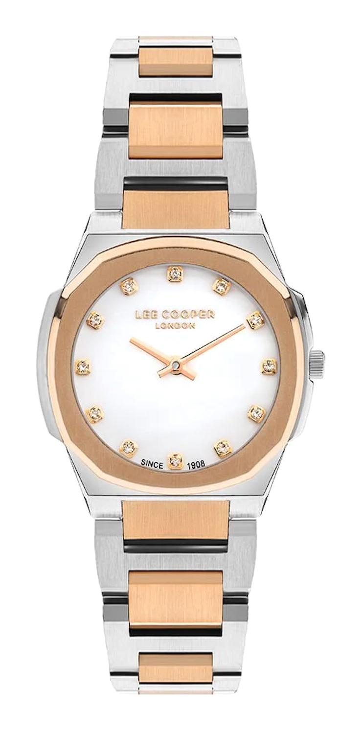 Lee Cooper LC07619.520 40 mm Rose Gold Çelik Kordon Analog Kadın Kol Saati