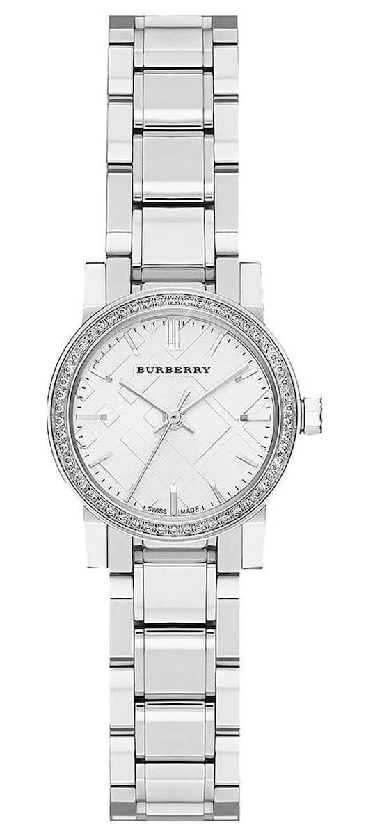 Burberry BU9220 26 mm Gri Çelik Kordon Analog Kadın Kol Saati