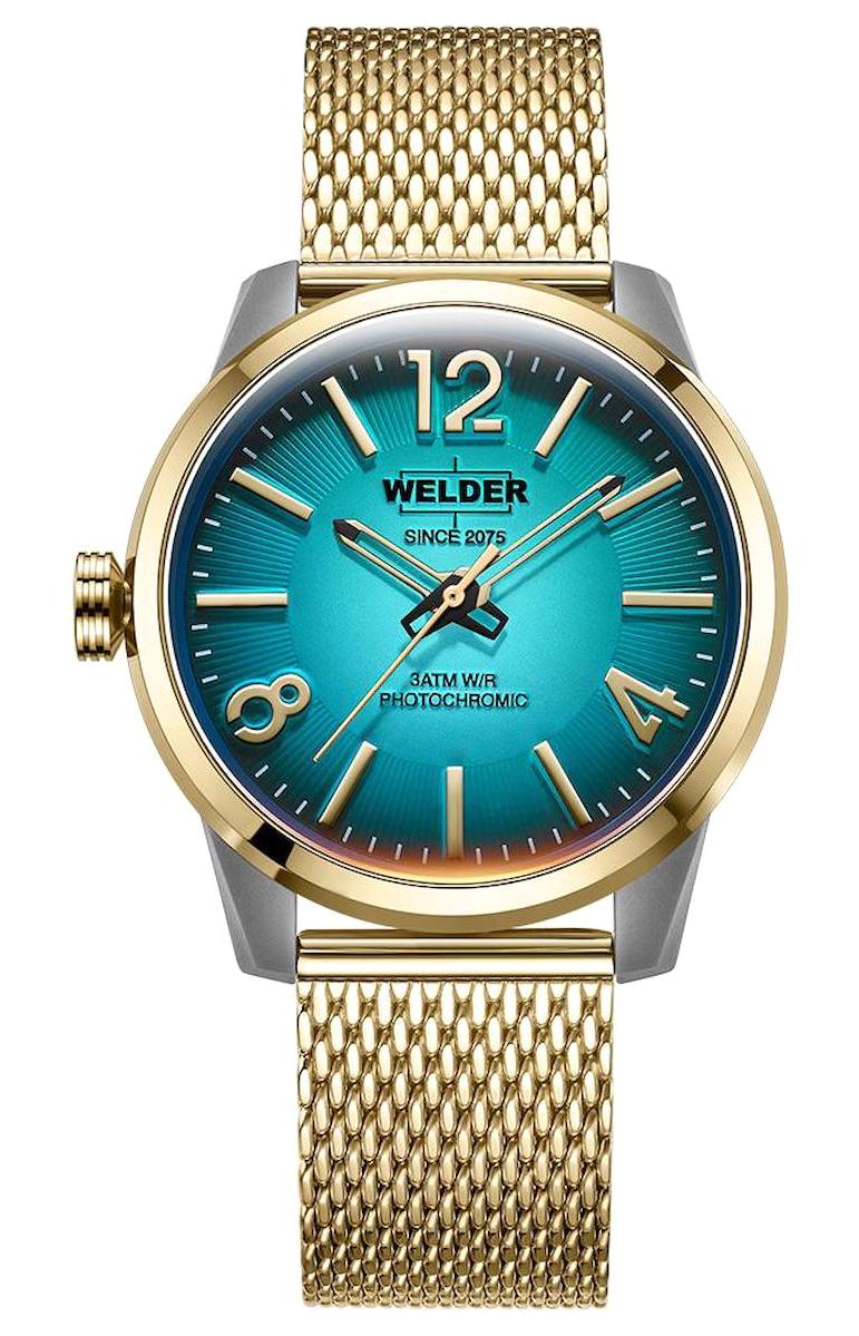 Welder Watch WWRL2014 42 mm Altın Çelik Kordon Analog Kadın Kol Saati