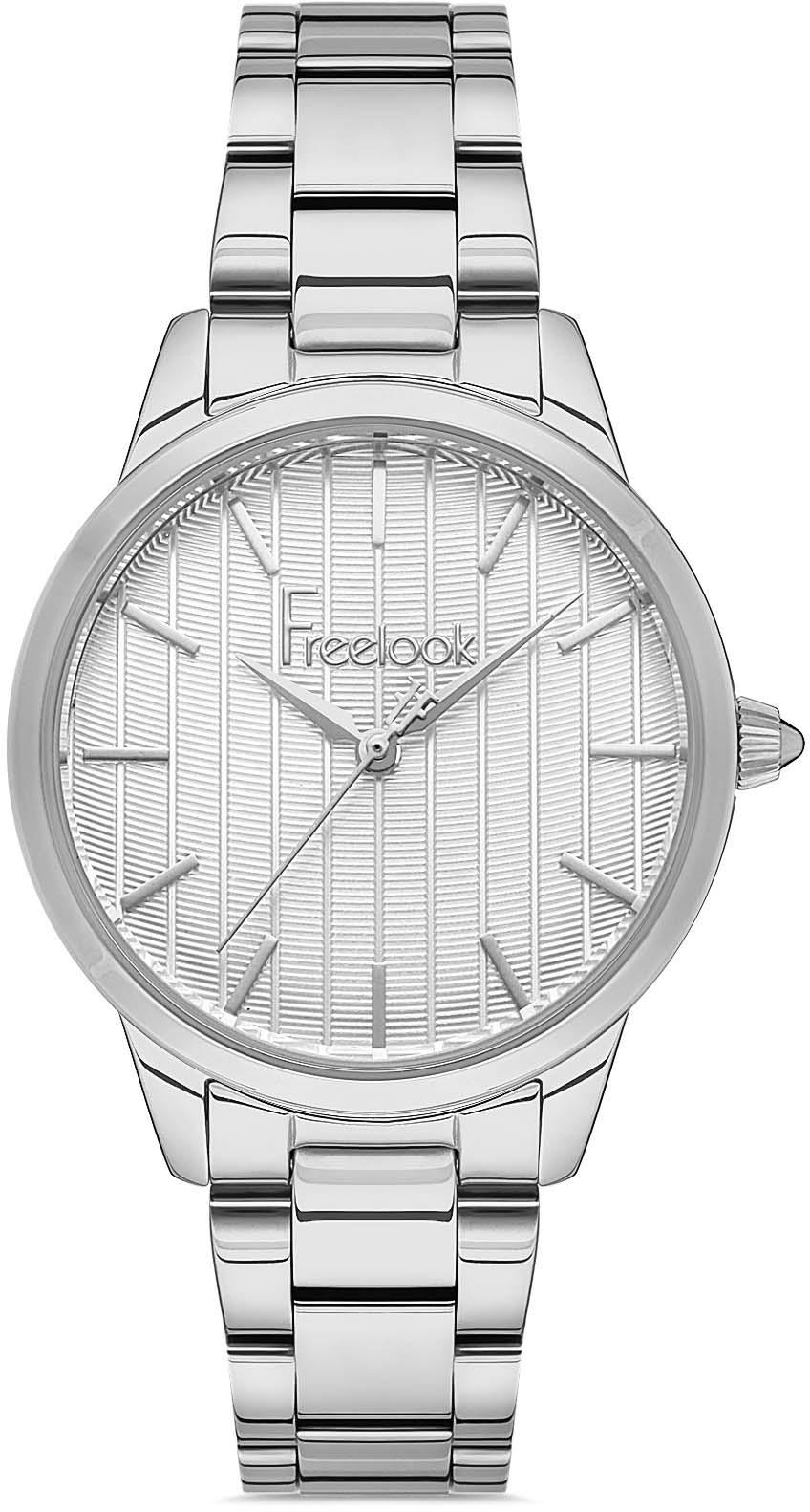 Freelook FL.1.10243.1 34 mm Gri Metal Kordon Analog Kadın Kol Saati