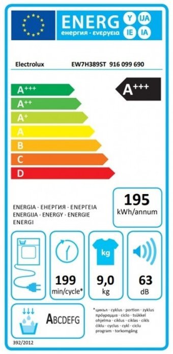 Electrolux EW7H389ST 9 kg A+++ Enerji Sınıfı Isı Pompalı Kurutma Makinesi