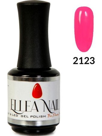 Ellea Nail 2123 Pembe Parlak Kalıcı Oje