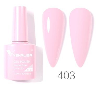 Venalisa Uv Led Hema Free 403 Pembe Parlak Kalıcı Oje