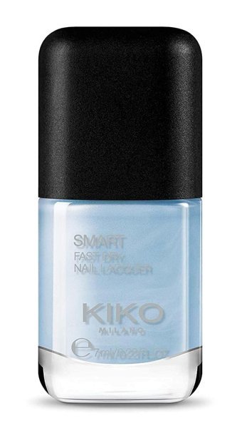 Kiko Milano Smart Fast Dry Pearly Light Blue 81 Mavi Parlak Simli Oje