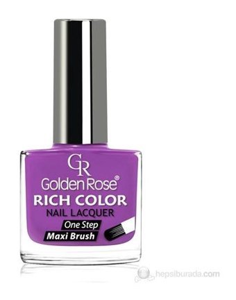 Golden Rose Rich Color Nail Lacquer 26 Mor Parlak Oje