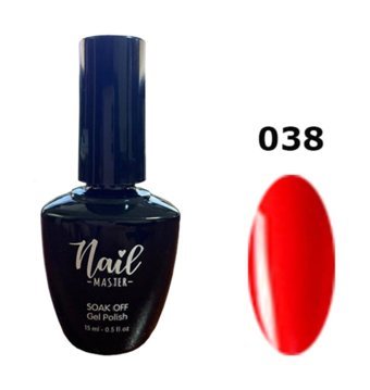 Nail Master 038 Kırmızı Parlak Kalıcı Oje