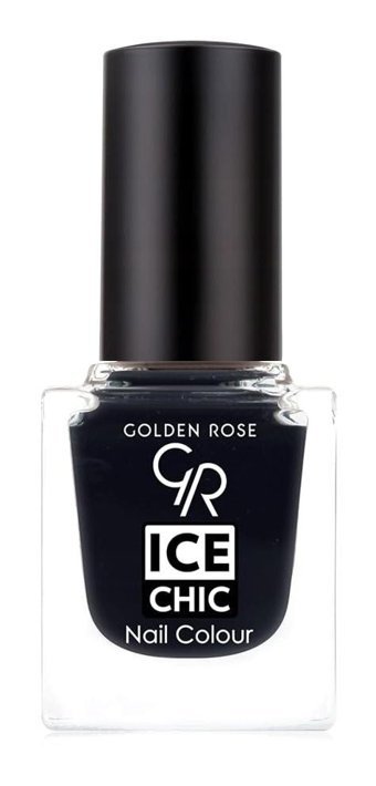 Golden Rose Ice Color Nail Lacquer 69 Siyah Parlak Oje