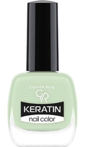 Golden Rose Keratin Nail Color 095 Yeşil Parlak Oje