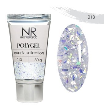 Nail Republic Quartz Collection 013 Çok Renkli Işıltılı Kalıcı Simli Oje