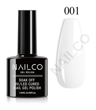 NailCo NC001 Rakı Beyazı Parlak Kalıcı Oje