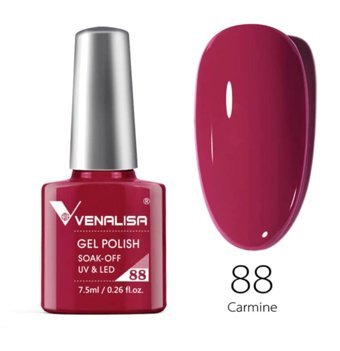 Venalisa Uv Led Carmine 88 Pembe Parlak Kalıcı Oje