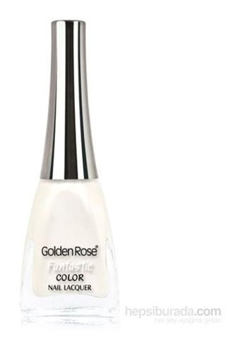 Golden Rose Fantastic Nail Lacquer 185 Beyaz Parlak Oje