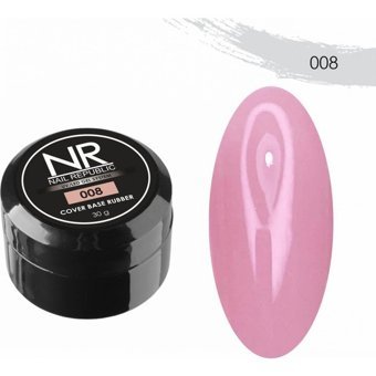 Nail Republic Cover Base 008 Pembe Parlak Kalıcı Oje