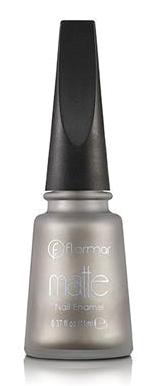 Flormar Matte Nail Enamel M38 Gümüş Mat Simli Oje