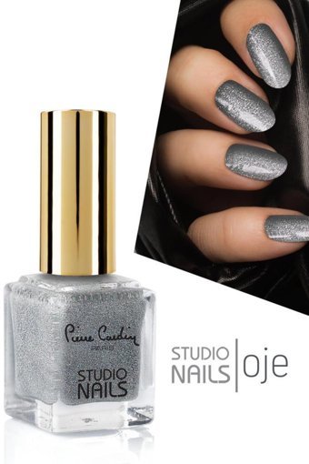 Pierre Cardin Studio Nails 090 Gri Işıltılı Oje