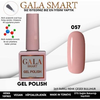 Gala Smart Klasik Seri 57 Lila Parlak Kalıcı Oje