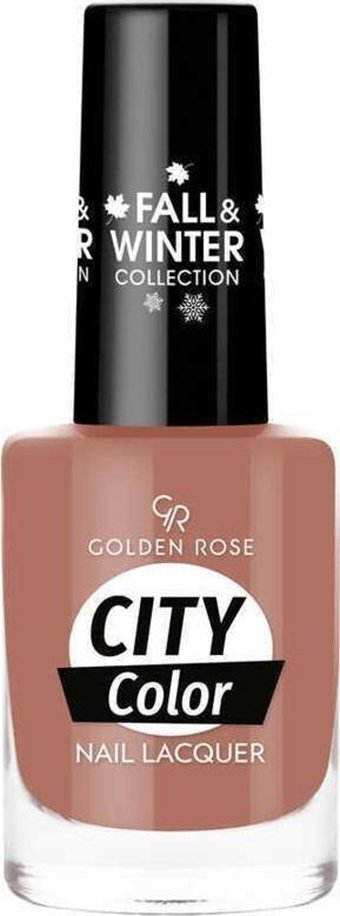 Golden Rose City Color Nail Lacquer 310 Pembe Parlak Simli Oje