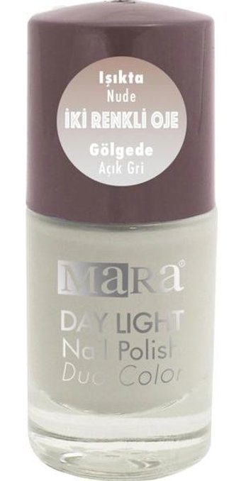 Mara Day Light Mocha Gri Parlak Kalıcı Oje