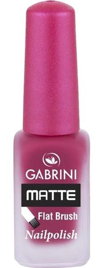 Gabrini Flat Brush 29 Mor Mat Oje