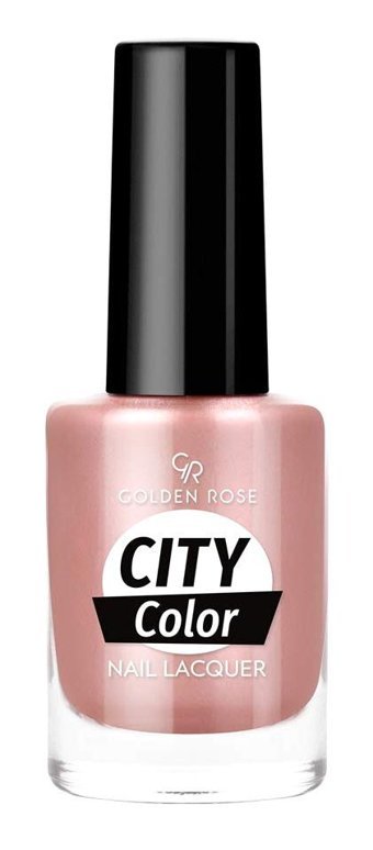 Golden Rose City Color Nail Lacquer 18 Lila Sedefli Simli Oje