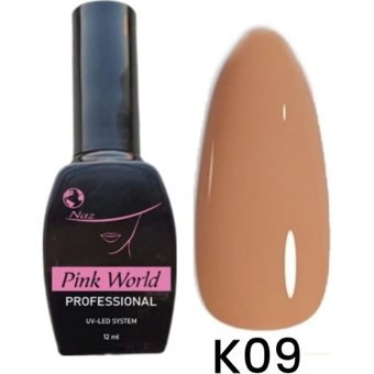 Pink World K09 Kahverengi Parlak Kalıcı Oje