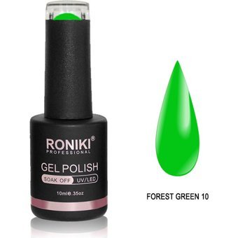 Roniki Forest 10 Yeşil Parlak Kalıcı Oje