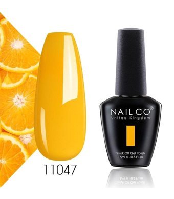 NailCo United Kingdom 11047 Sarı Parlak Kalıcı Oje