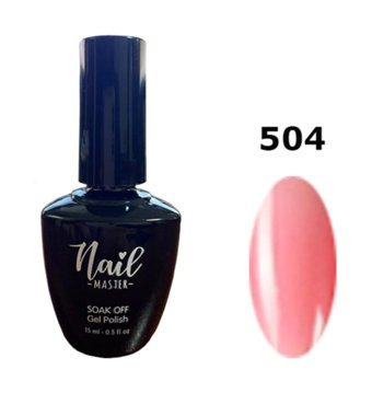 Nail Master 504 Pembe Parlak Kalıcı Oje