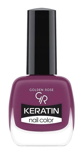 Golden Rose Keratin Nail Color 61 Mor Parlak Oje