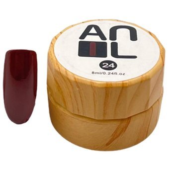 Anıl Professional Cosmetics 24 Bordo Parlak Kalıcı Oje