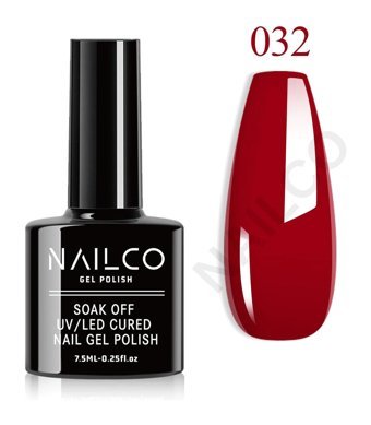 NailCo NC032 Kırmızı Parlak Kalıcı Oje