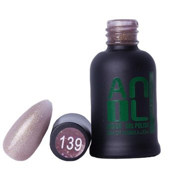 Anıl Professional Cosmetics 139 Lila Işıltılı Kalıcı Simli Oje