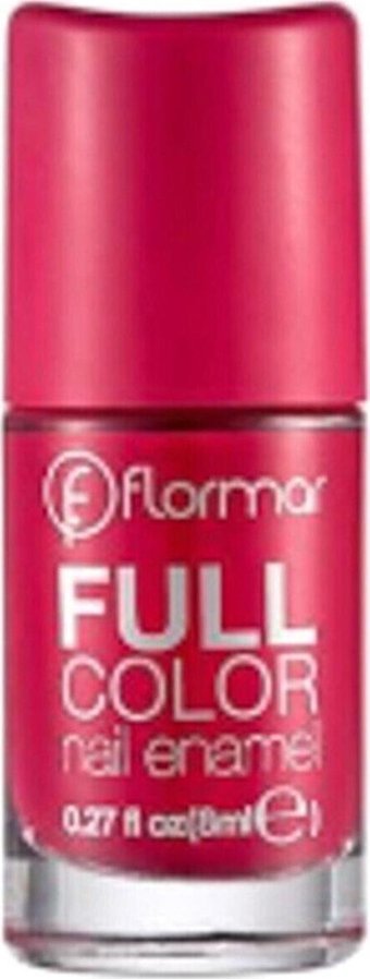 Flormar Full Nail Enamel 13 Pembe Parlak Oje