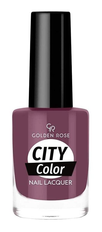 Golden Rose City Color Nail Lacquer 34 Mor Parlak Oje