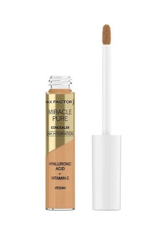 Max Factor Miracle Pure 03 Nemlendiricili Göz Altı ve Yüz Likit Fırça Kapatıcı