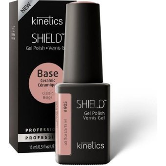 Kinetics Shield Base Coat Classic Beige 905 Mor Parlak Kalıcı Oje