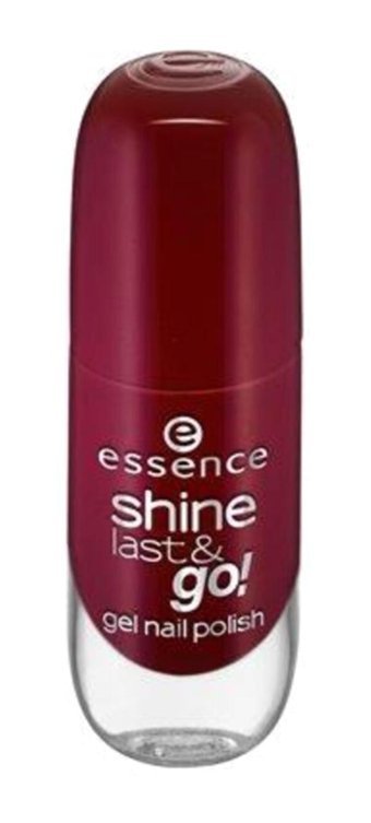 Essence Shine Last & Go 14 Bordo Parlak Jel Oje