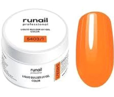 Runail Liquid 5403 Turuncu Parlak Kalıcı Oje