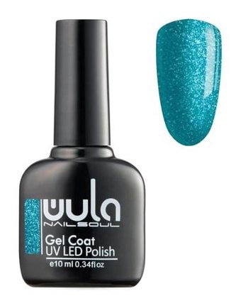 Wula Nailsoul New Brilliance 728 Mavi Işıltılı Kalıcı Simli Oje