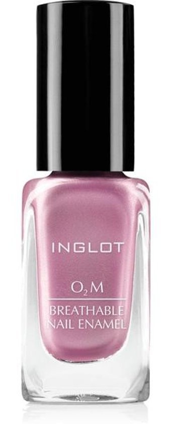 Inglot O2M Breathable Nail Enamel 434 Lila Sedefli Simli Oje