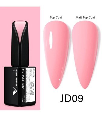 Venalisa Uv Led Gel Polish JD09 Pembe Parlak Kalıcı Oje