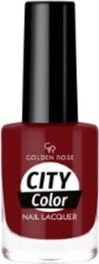 Golden Rose City Color Nail Lacquer 47 Bordo Parlak Oje