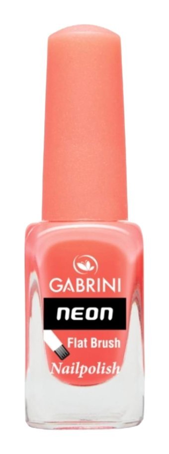 Gabrini Flat Brush N115 Pembe Neon Simli Oje