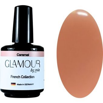 Glamour By Mia Caramel Rubber Krem Parlak Kalıcı Oje