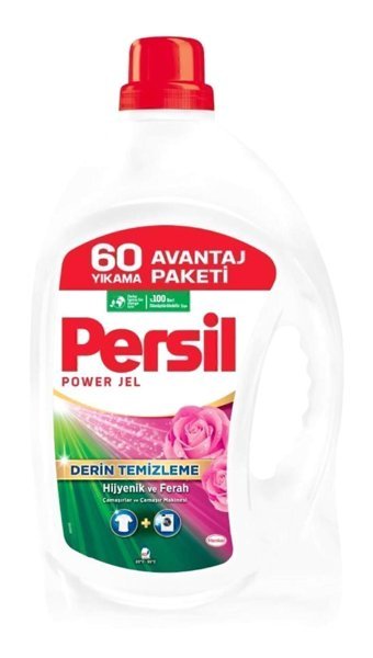 Persil Beyazlar ve Renkliler İçin 60 Yıkama Sıvı Deterjan 3.9 lt