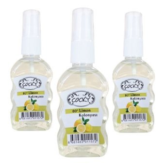 Cocky Limon Sprey Kolonya 3x50 ml