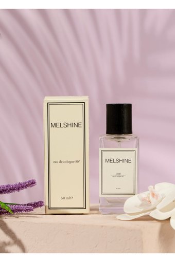 Melshine 80 Derece Lime Cam Şişe Kolonya 50 ml